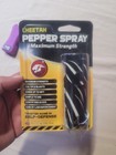 Sabre S-1005 Purple Stun Gun  tested   Working    Brand New Cheetah Pepper Spray