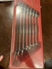 Snap On Soxrr707a 7pc Sae Flank  Reversible Ratcheting Combination Wrench Set 