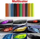 1 Pcs Car Headlight Tint Film 12 X 48inch cuttable stretchability Car Headlight