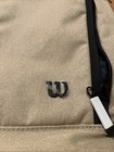 Wilson Lifestyle Foldover Tennis Backpack - Khaki  Holds Up To 2 Rackets 