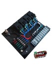 Race Car Fuse relay Panel Board 4 Circuits   Water Proof Relay s 