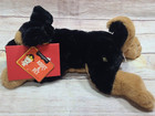 Fao Schwarz Plush Adopt A Pet Stuffed Dog Animal Toy Black Brown 14  2020 New