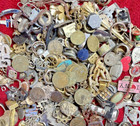 Estate Lot- Junk Drawer Mix Random jewelry trinkets coins cards-lot  Spg
