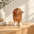 Melba Ware Chow Chow Figurine - Standing 5  Tall - 1970s