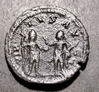 Gallienus   Valerian  Emperors  Soldierly Values  Imperial Roman Coin  21-22mm