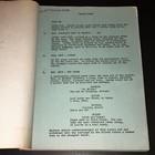 Ghost Town  7 28 55  Old-school B-western Script - Blue Revised Draft - Signed 