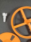 Baby Brezza Formula Pro Advanced Frp0046 Mix  Wheels Orange Replacement Parts 