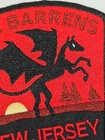 Pine Barrens New Jersey Travel Souvenir Patch Dragon