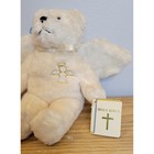 Vintage 2004 Holy Bears Guardian Angel White Plush Teddy Bear Bible Tag 9 