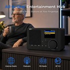 Ocean Digital Wr-210n Portable Internet Radio With Fm Podcast