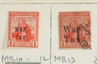 Uruguay Stamp Collection Estate Stamps Lot Stamp Exchange Sheet Trinidad War Tax