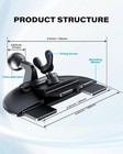 Gps Mount Cd Slot Gps Holder 17mm Ball Mounting Base Compatible With Garmin Nuvi