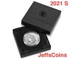 1800 s  2021 S San Francisco 2x1oz Silver Dollars Uncirculated Mint 90  99  21xf