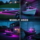Led Black Light Night Fishing Led Strip Uv Ultraviolet Boat Bass Fishing 12v