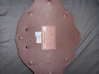 Wwe World Heavyweight Big Gold Replica Championship Belt Brown Strap Gold Plate