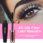 2 Pack 4d Silk Fiber Lash Mascara  Long Lasting Eyelashes  Lengthening And Thick