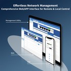 5 Port Gigabit Switch  Easy Smart Managed Ethernet 5 Ports  Black
