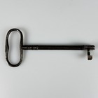 Rare Antique Iron Dental Tooth Key - Extractor  Clef De Garengeot  18th Century 