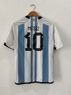 Argentina National Team Jersey Lionel Messi Youth  Xl Authentic 22 23  10