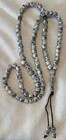 Islamic Prayer Beads 99 Bead Tasbih Misbaha Allah Muslim Dhikr Gray White