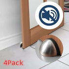 4pack Stainless Steel Door Stopper Accessories Floor Mount 3m Self Adhesive
