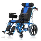 Pediatric Wheelchair Fully Lying Reclining Driving Medical Transport Wheelchair