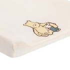 Lambs   Ivy Disney Baby Storytime Pooh Soft Creamy White Changing Pad Cover