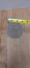 Vintage Frosted Floral Ribbed Bell Shaped Glass Lamp Light Shade Fixture 07