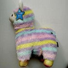 Fao Schwarz Glow Brights 12  Led Rainbow Alpaca W Sound Toy Plush   New W Tags