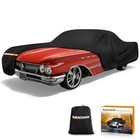 Car Cover 420d Oxford Cloth   Cotton Lining For Buick Lesabre 1959-1970 Black