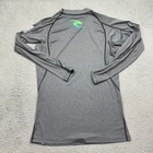 Rip Curl Mens Xl Gray Long Sleeve Rash Guard Upf 50  Sun Shirt Surfing Swimwear