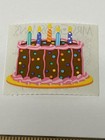 Mrs  Grossman s Lot Of 4 Modules Birthday Cake Stickers 2000 2  X 1 5 8 