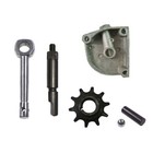 3 Holes Clutch Cover Clutch Arm Lever For 49cc 60cc 66cc 80cc Motorized Bike