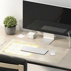 Eisdroma 24 X 48 Inch Clear Table Cover Protector  2mm 24  X 48  