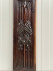A Beautiful Carved Gothic Panel In Wood  2 