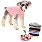 Pet Dog Warm Jumper Knit Sweater Clothes Puppy Cat Knitwear Costume Coat Apparel