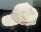 Official 2024 Tennis Us Open White Hat With Pink  Print