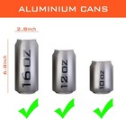 Pneumatic Aluminum Can Crusher Multi-load 6 Cans Recycling Countertop Mount
