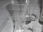 Crystal Etched Hummingbird Shot Glasses Set Of 4