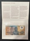 1988 Australia 10 Dollars  Commemorative Unc W folder  W original Invoice   Adv