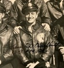Wwii Ace Pilot Frank Hurlbut 82nd Fighter Group 15th Air Force Signed Photo