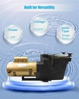 Swimming Pool Pump Replacement For Hayward W3sp2607x10  1 Hp Single Speed