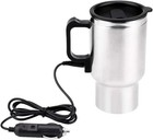 12v Car Travel Electric Kettle Car Water Heater Stainless Steel Stainless Steel