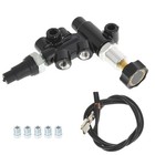Adjustable Combination Proportioning Valve Kit 2 Inlets 3 Outlets 260-11179 Knob