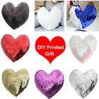 4pcs Sublimation Magic Reversible Sequin Pillow Case Glitter Sofa Cushion Cover