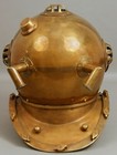 Antique Anchor Engineering Full Brass Diving Divers Helmet 18  Replica D18