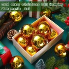 Sieral 24 Pcs Glass Christmas Ball Ornaments 2 4  60mm For Christmas Tree