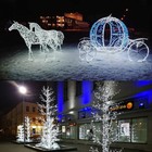  String Lights  42ft Battery Operated String Lights  120 Led Cold White 42ft