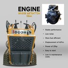 2025 Mini Skid Steer 23hp B s Loader 3 5mph Speed For Farm  Epa Petrol Engine