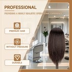 Mannequin Head Human Hair 100  Real Human Hair Manikin Head For Styling Train   